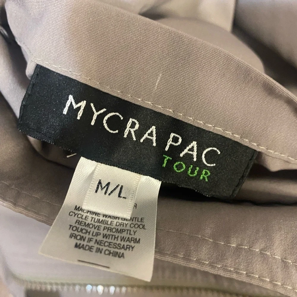 Mycra Pac Tour Medium Large Polyester Style Full Zip Vest women’s